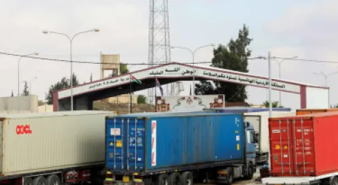 طفرة تنتظر تجارة العبور بين الأردن وسوريا