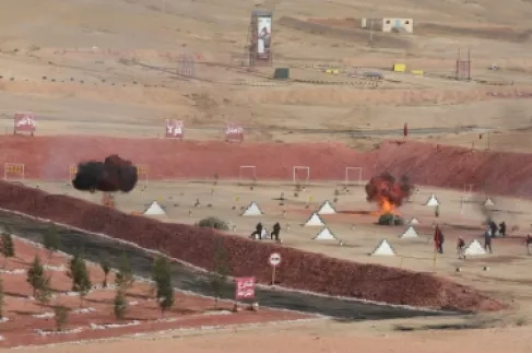 مدير الأمن العام يتابع تمرين «السيف القاطع»