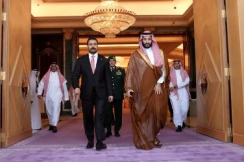 مباحثات في الرياض بين ولي العهد السعودي ورئيس وزراء العراق