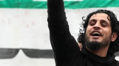 هتافات ضد عمر السومة و عبد الباسط الساروت تهز كرة السلة السورية