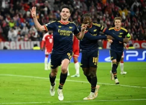 دوري الأبطال.. تعادل مثير بين بايرن ميونخ وأرسنال 2-2 في أليانز أرينا