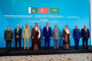 اتفاقية مكة للدفاع المشترك موقعة بين السعودية وباكستان وتركيا