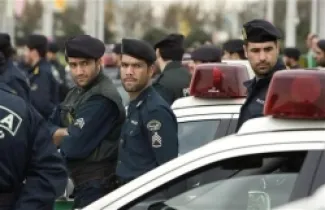الشرطة الإيرانية