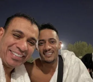 الليثي ومحمد رمضان في الحج - ارشيف