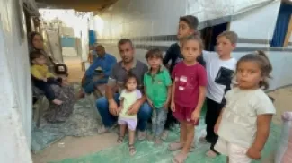 قالت دلال الدحدوح إن المساعدات الغذائية التي كان يقدمها برنامج الأغذية العالمي لعائلتها لم تكن كافية حتى قبل التخفيضات.