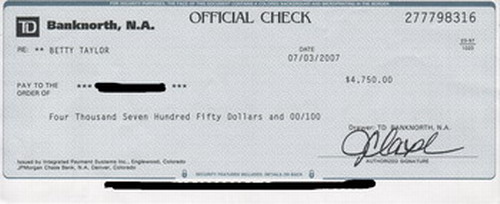 الشيكات المرتجعة