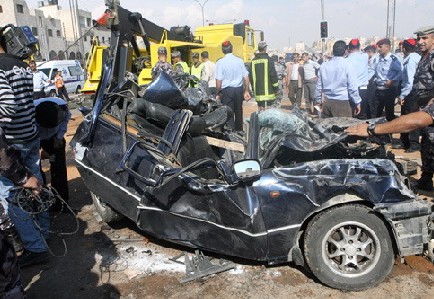 شاهدوا صور حادث ماركا المروع