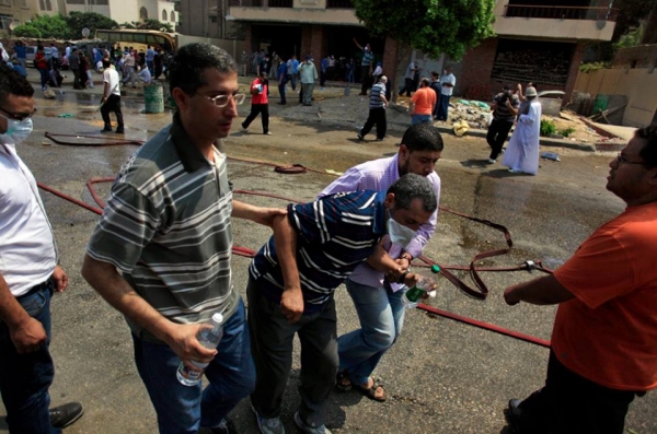 شاهدوا صور فض اعتصام رابعة العدوية