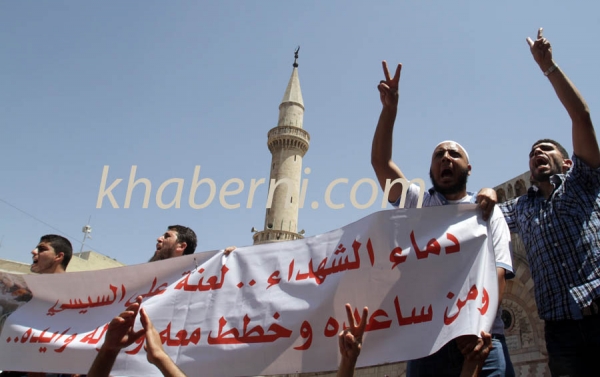 عمّان: السيسي واللي معاه خرفان - صور وفيديو