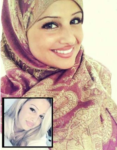 سويديات يرتدين الحجاب تضامنا مع مسلمة - صور