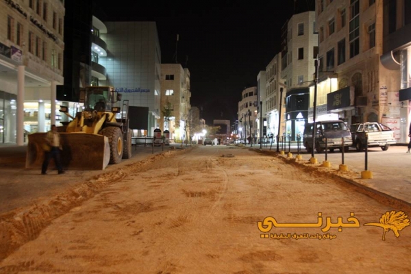 شارع الوكالات بإسفلت قريباً - صور