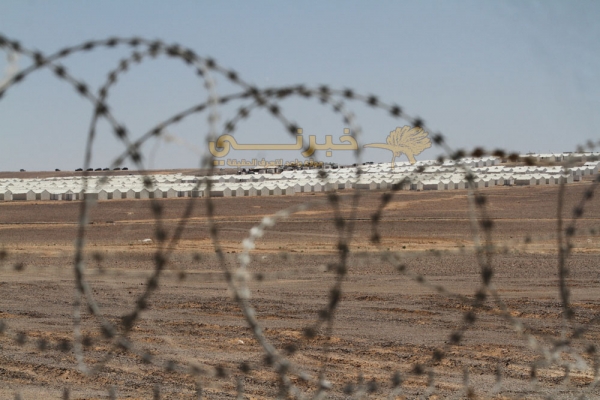 شاهدوا صور افتتاح مخيم الأزرق