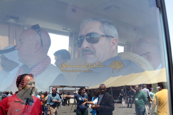 شاهدوا صور افتتاح مخيم الأزرق