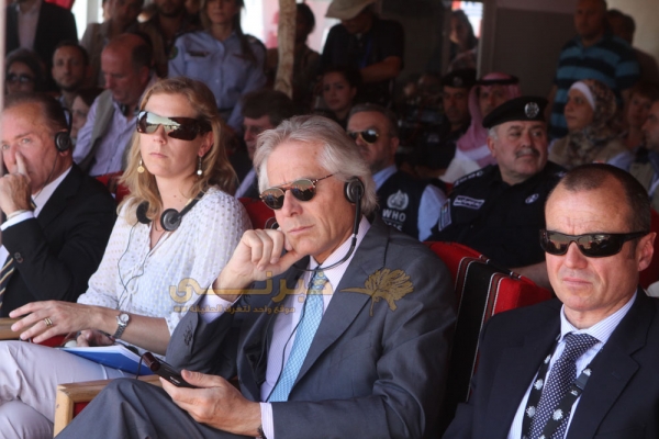 شاهدوا صور افتتاح مخيم الأزرق