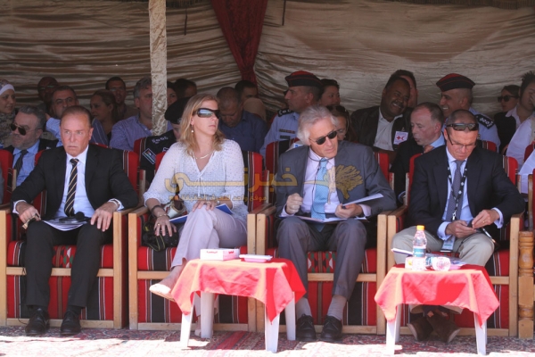 شاهدوا صور افتتاح مخيم الأزرق