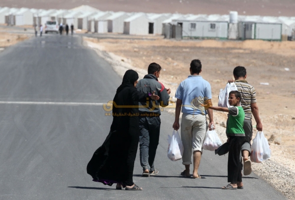 شاهدوا صور افتتاح مخيم الأزرق