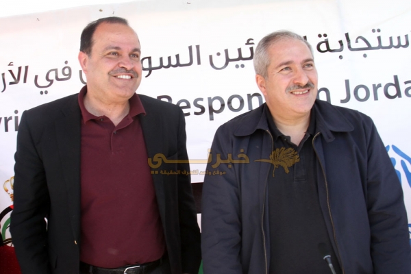 شاهدوا صور افتتاح مخيم الأزرق