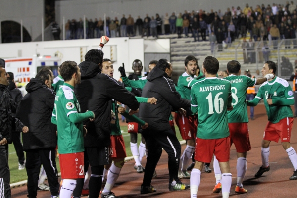 شاهدوا صور مباراة الوحدات و الفيصلي