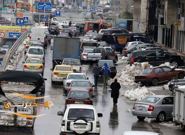 أزمة سير بشوارع عمّان - صور