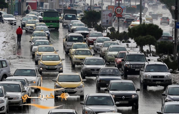 أزمة سير بشوارع عمّان - صور