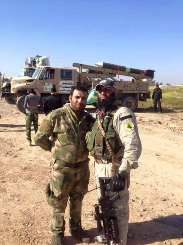 أبو عزرائيل يتوعد داعش بتحويلهم إلى طحين – صور