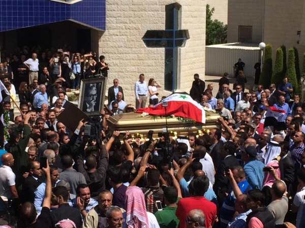 تشييع جثمان طارق عزيز - صور