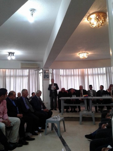 افتتاح ديوان عشيرة أبو رمان - صور