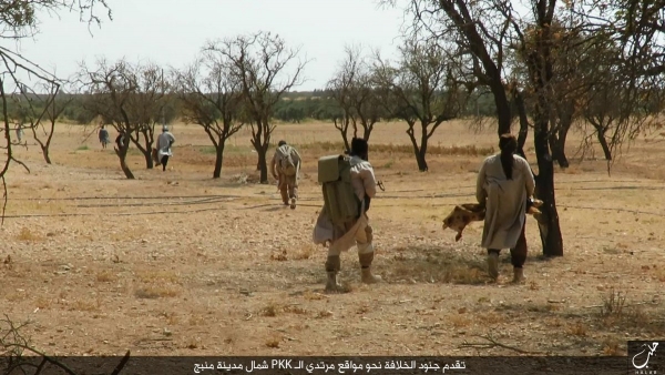 أبو مصعب الزرقاوي يفجر نفسه في منبج - صور