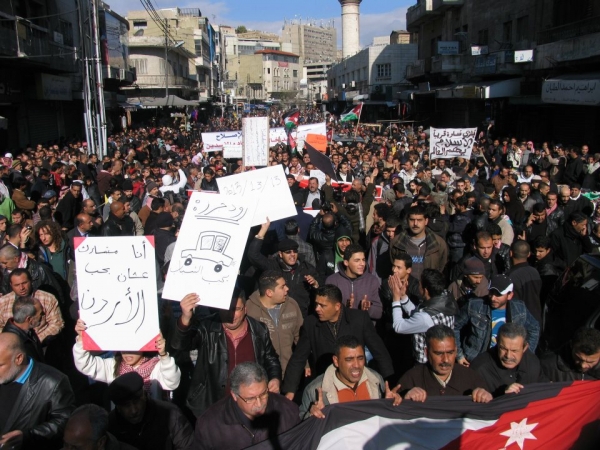ذكرى انطلاقة الحراك:مسيرات واعتصام مركزي بعمّان - صور
