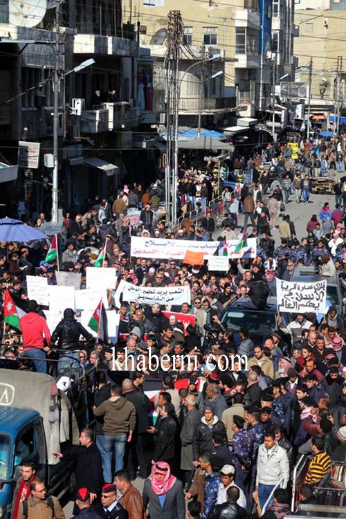 ذكرى انطلاقة الحراك:مسيرات واعتصام مركزي بعمّان - صور