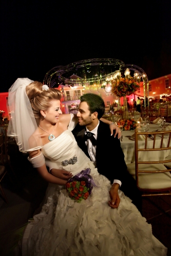 صور من زفاف طوني قطان ودانا أبو خضر