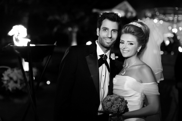 صور من زفاف طوني قطان ودانا أبو خضر