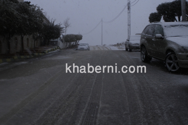 شاهدوا صور ثلوج عمّان