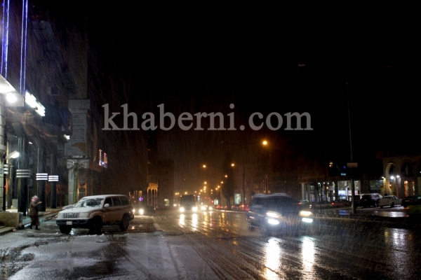 شاهدوا صور ثلوج عمّان