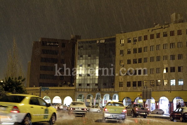 شاهدوا صور ثلوج عمّان