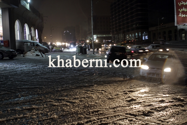 شاهدوا صور ثلوج عمّان
