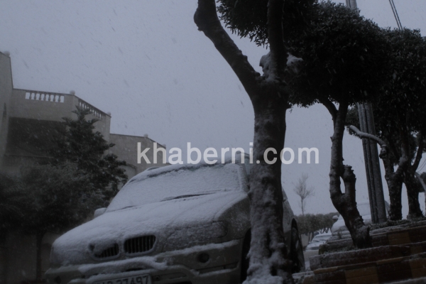 شاهدوا صور ثلوج عمّان