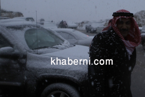 شاهدوا صور ثلوج عمّان