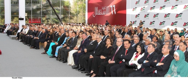 شاهدوا فيديو وصور الحفل الوطني الكبير في قصر رغدان