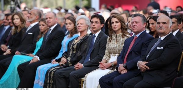 شاهدوا فيديو وصور الحفل الوطني الكبير في قصر رغدان