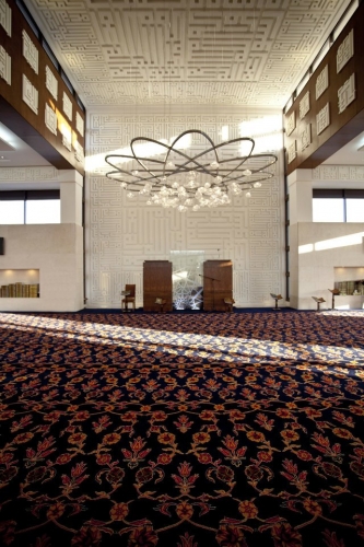 الملك يفتتح مسجد الهمشري - فيديو وصور