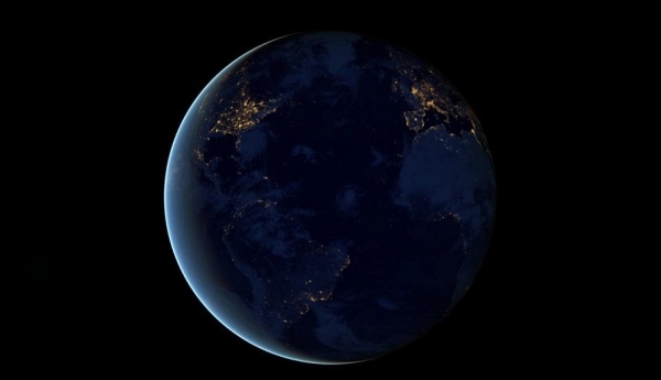 شاهدوا صور الكرة الأرضية ليلاً