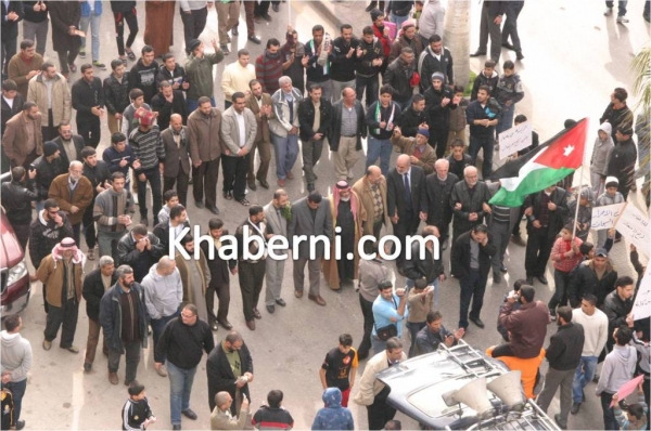اعتصامات بعمّان والمحافظات -صور